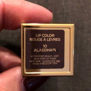 Tom Ford lips and boys Alasdhair lipstick